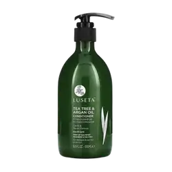 Tea Tree & Argan Oil Conditioner For Damaged & Oily Hair 500ml _ LUSETA