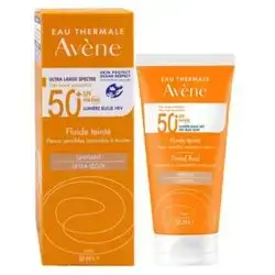 avene tinted fluid spf 50 for normal to combination skin 50ml