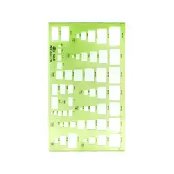 Fabl ruler and stencil  