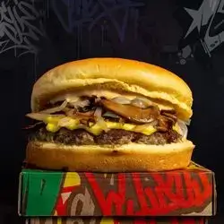 Mushroom Beef Burger