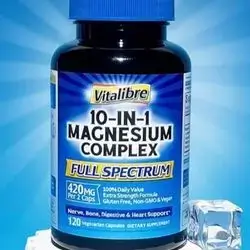 Vitalibre Magnesium Complex 10 IN 1 Full Spectrum 120 Capsules