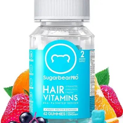 فيتامينات الشعر - 62 حبة Hair Vitamins – 62 Gummies