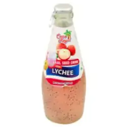 Coco Queen Basil Seed Lychee 290ml