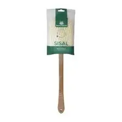 Balmy Naturel Sisal Sponge with Plastic Handle, 1 Piece