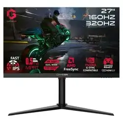 GameOn GOSX27B 27" 4K Gaming Monitor – 160Hz / 320Hz FHD, Black