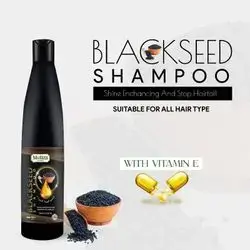 Black seed shampoo, enhances shine, stops hair loss
