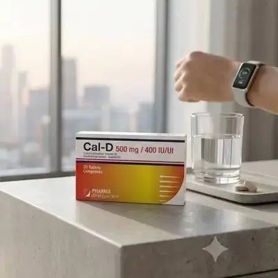 Cal-D 500 mg / 400 IU/UI (30 Tablets)