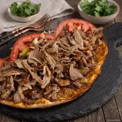 Meat Gas Plate with Hajari Samun