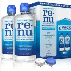 Renu Contact Lens Solution 2PACK Bausch Lomb