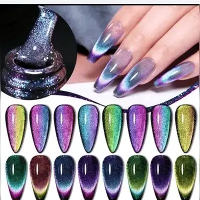 XEIJAYI 7pcs Magnetic Gel Nail Polish