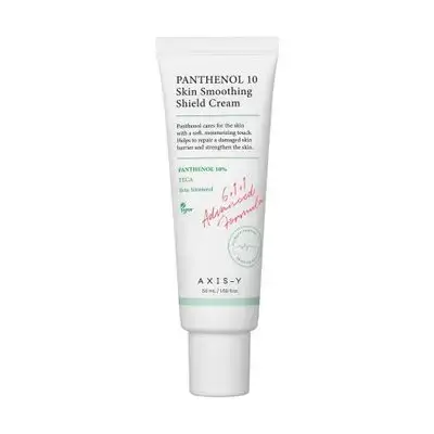Axis-Y Panthenol 10 Skin Smoothing Shield Cream كريم مرطب البانثينول كريم مرطب مرمم لحاجز البشرة يحتوي على البانثينو