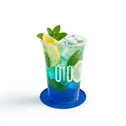Blue Orange Mojito