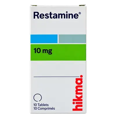 Restamin (Loratadine 10mg) 10 Tablets _ hikma