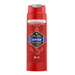 Captain Scent Of Fierce Ocean Body-Hair-Face Wash 400ml _ Old Spice