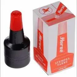 Stamp Horse ink Red