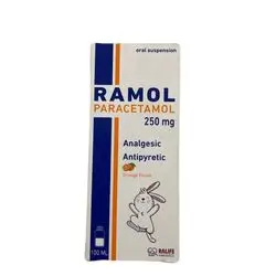 Ramol Paracetamol 250 mg Orange Flavour