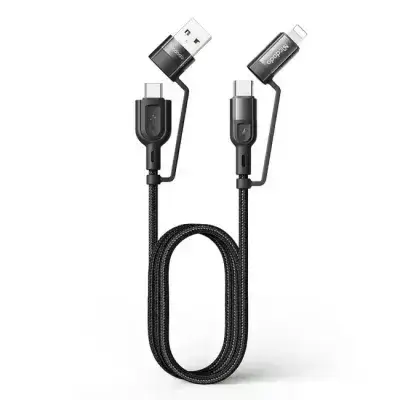Mcdodo CA-807 | USB & Type-C to Type-C & Lightning Mobile Cable | 2-in-2 Cable