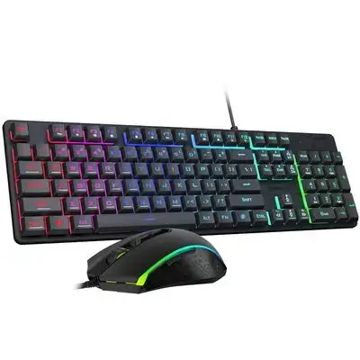 Redragon S107 BA RGB Gaming Keyboard & Mouse Combo
