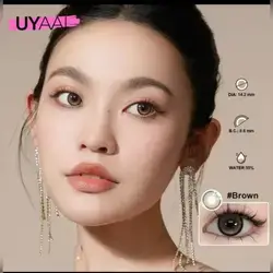 UYAAI Softlens 1 pair Daily Disposable - VIVIRING Brown