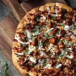 Meat BBQ Pizza, Small