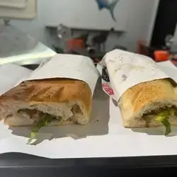 Fish Samoon Sandwich