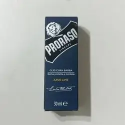 proraso beard oil azur lime