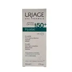 Uriage Hyseac SPF 50+ Fluid Very High Protection Matifies 50ml