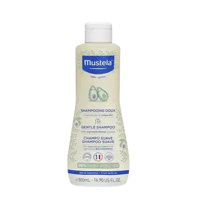 Gentle Shampoo with Organically Farmed Avocado 500ml _ mustela
