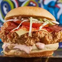 Samurai Crunchy Chicken Burger