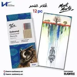 Coloured Charcoal Pencils-Mont Marte