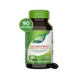 chlorofresh 90 softgels natures way