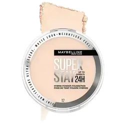 Super Stay Up To 24H Hybrid Powder-Foundation (112) 6gr _ MAYBELLINE NEW YORK