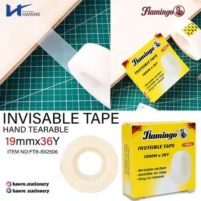 invisible tape-flamingo