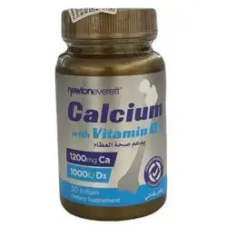 Calcium with vitamin D3 newtoneverret usa 30 softgels