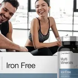 horbaach multi minerals iron free 250 cap