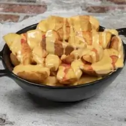 Potato Wedges With Cheese