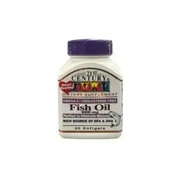 OMEGA-3 . CHOLESTEROL FREE FISH OIL 1000MG 30 SOFTGEL