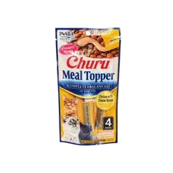 Inaba Churu Meal Topper - Chicken with Cheese 4 Tubes