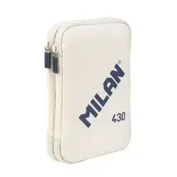 MİLAN Filled double decker pencil case MILAN 430 since 1918, beige