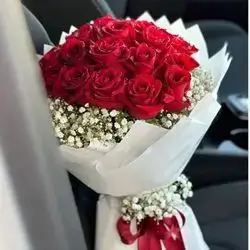 Bouquet Of Flowers With Accessories