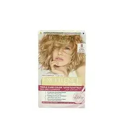 Loreal Excellence Creme Hair Color 8 Light Blonde