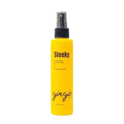 Sleeky Heat Protect & Shine Hair Spray Argan Oil Infused 120ml _ Gingie