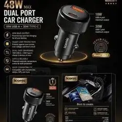 Mobile charging for Car 48w/ iconic