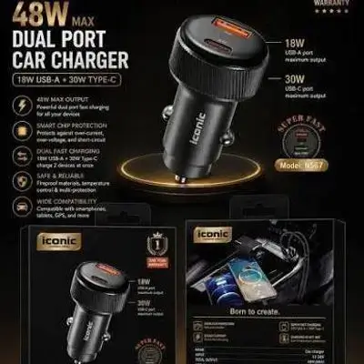 Mobile charging for Car 48w/ iconic