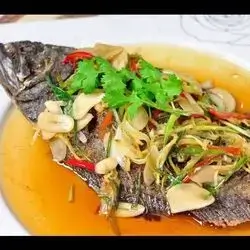 Deep-Fried Fish In Soy Sauce