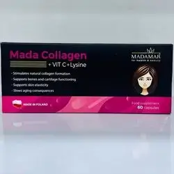 Mada Collagen +VIT C+Lysine 60capsule
