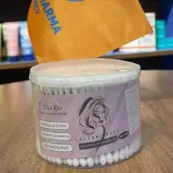 cotton swabs %100 natural cotton high-quality shaft 500pic