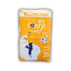 Confi Lady Max feminine hygiene pads, 20 count