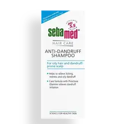 Anti-Dandruff Shampoo for Oily Hair And Dandruff Prone Scalp 200ml _ Sebamed