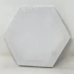 Canvas hexagon 30cm